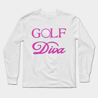 Golf Diva Long Sleeve T-Shirt